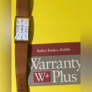 Bailey Bank & Biddles Art Deco Ladies Watch - 1987  Vintage- Battery Warranty Bailey Banks Biddle | Accessories | Bailey Bank Biddles Art  main image 2